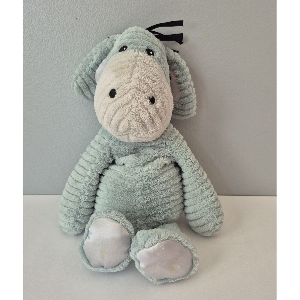 Warmies Gray Soft Weighted Ribbed Lavender Microwavable or Chill Plush Donkey
